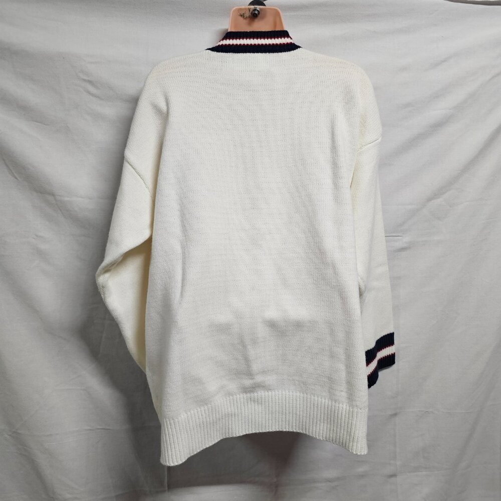 Aelfric Eden Bear Embroidered Pullover Sweater Women's Size Large/L - Picture 6 of 12